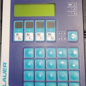 System Lauer Automation Control Panel, Blue and Light Blue